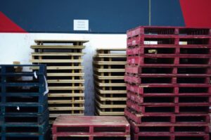storing pallets safely